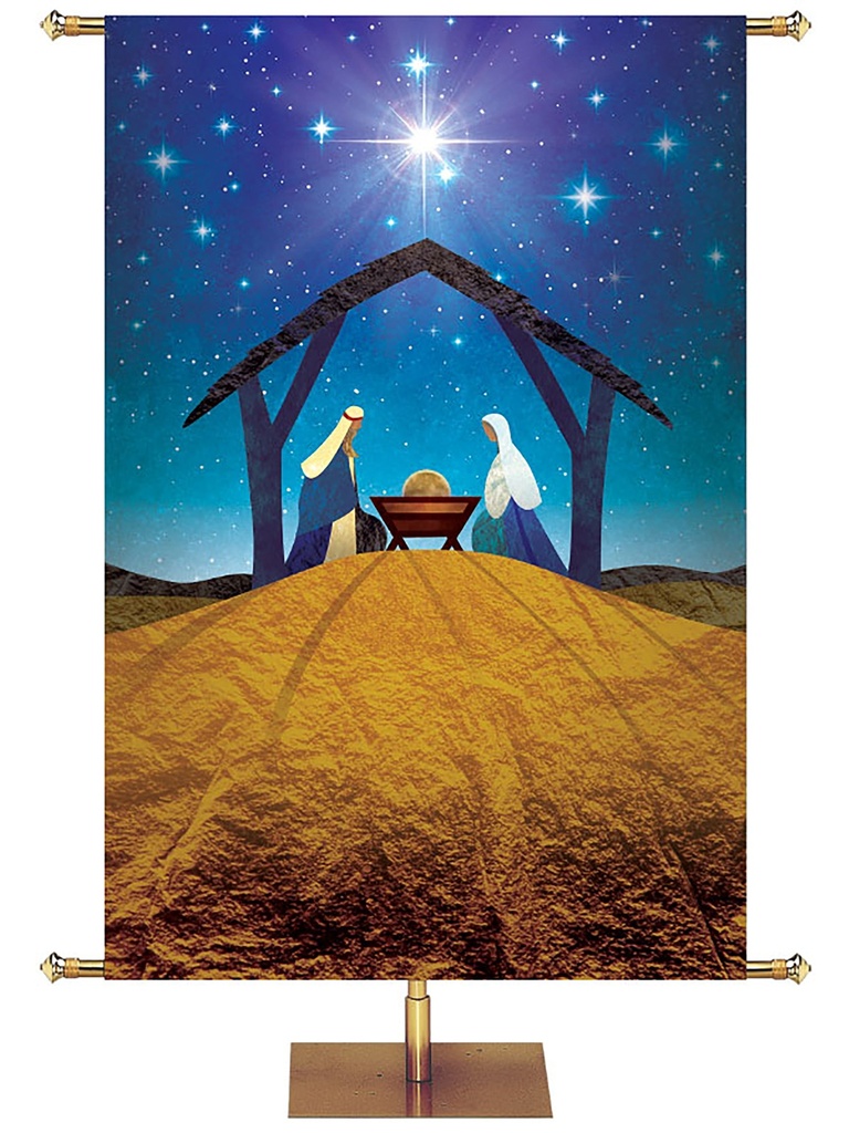 Custom Banner O Holy Night Everlasting Father - Prince of Peace