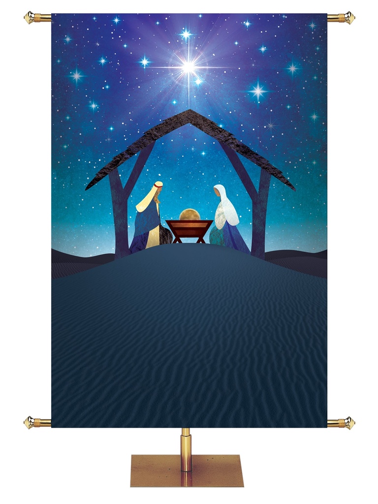 Custom Banner O Holy Night 2 Everlasting Father - Prince of Peace