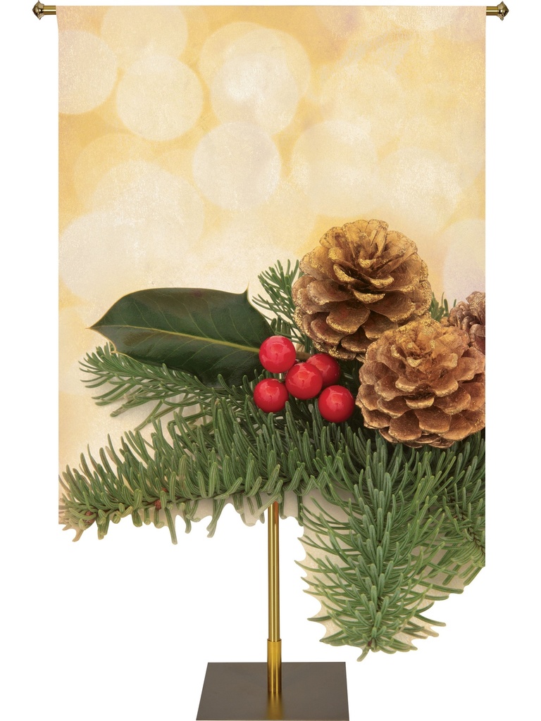 Custom Banner Contours of Christmas Prince of Peace