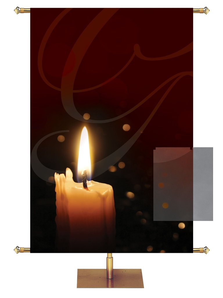 Custom Banner Light of Christmas Immanuel