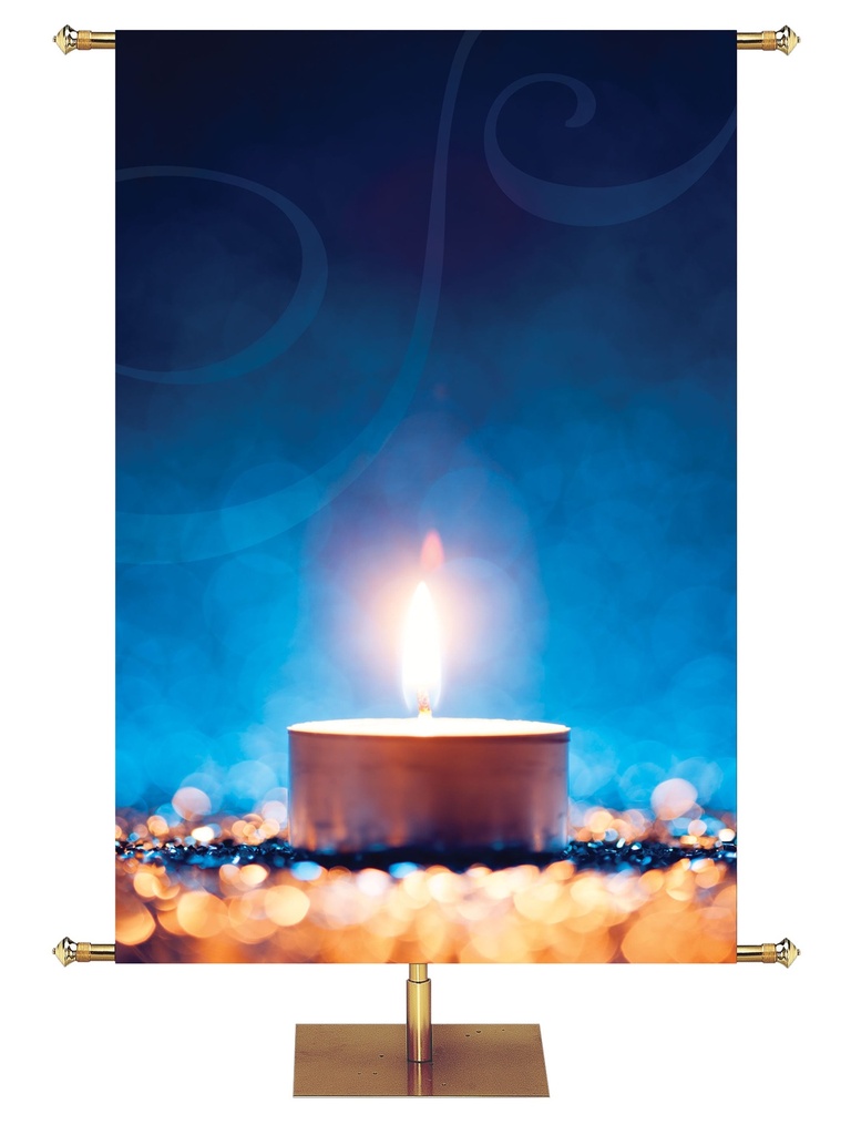 Custom Banner Light of Christmas Light of the World