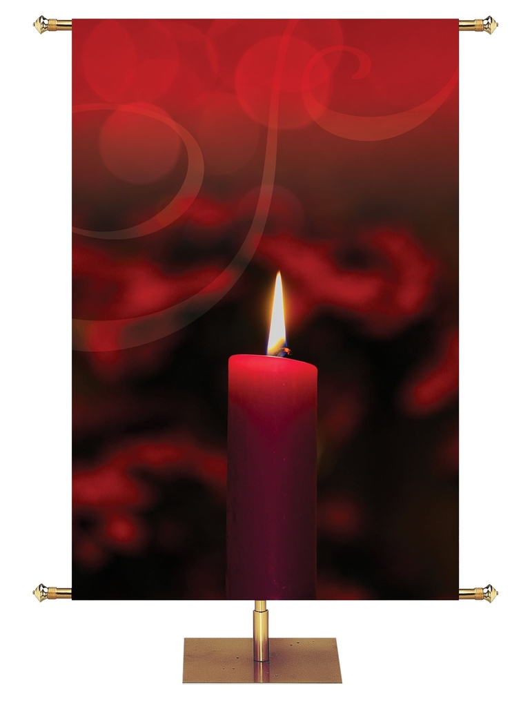 Custom Banner Light of Christmas A Savior is Born
