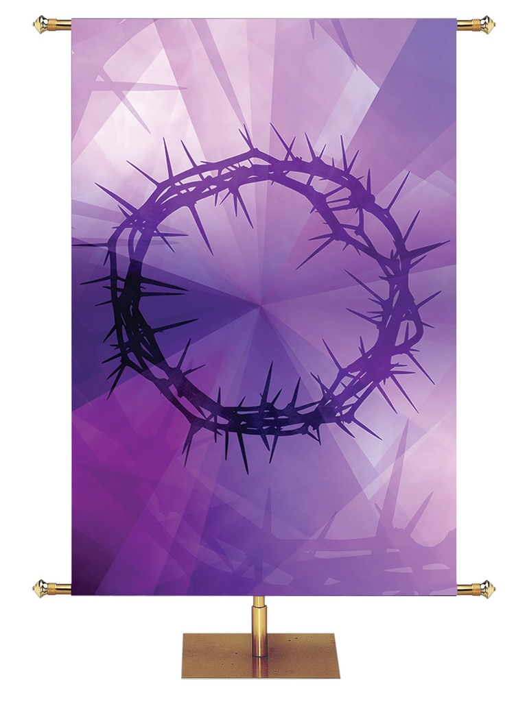 Custom Banner Symbols of Easter He was Pierced