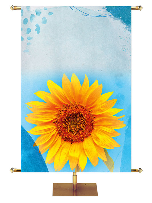 Custom Banner Impressions of Grace Sunflower I Am Making All Things New