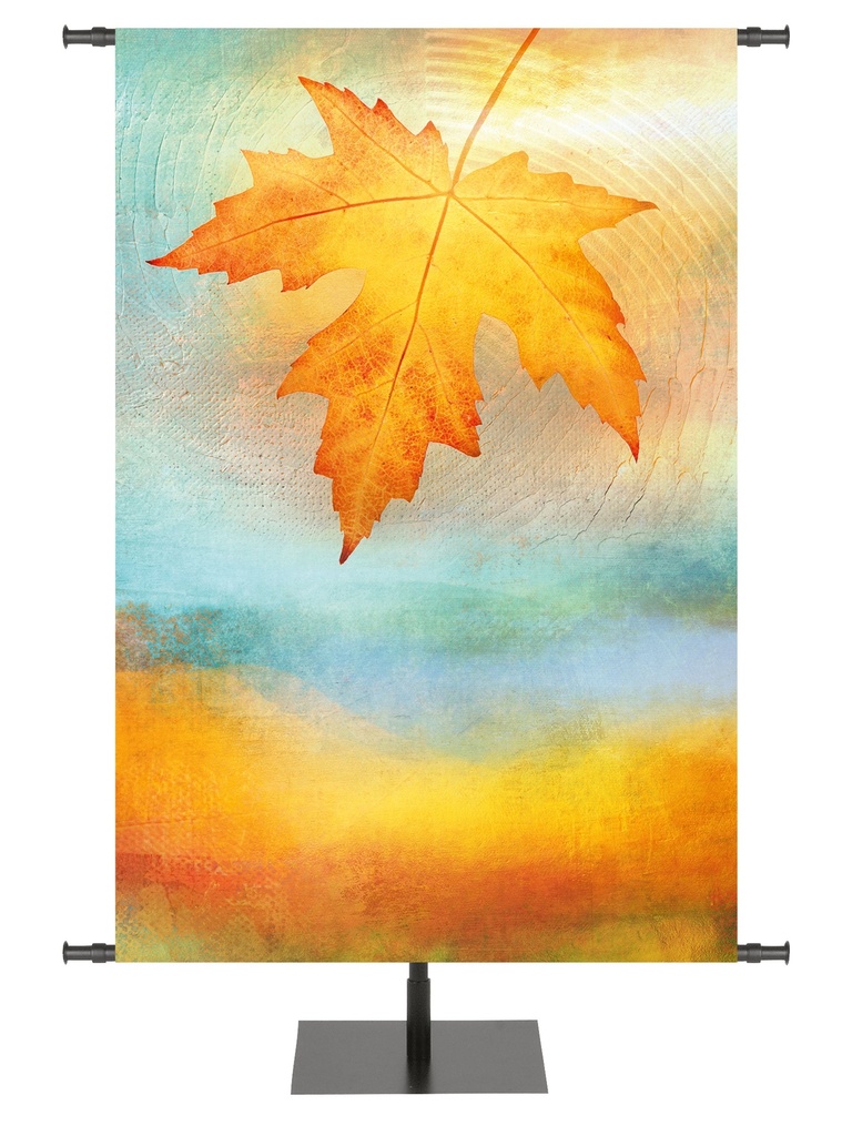 Custom Banner Joyous Autumn Courts With Praise
