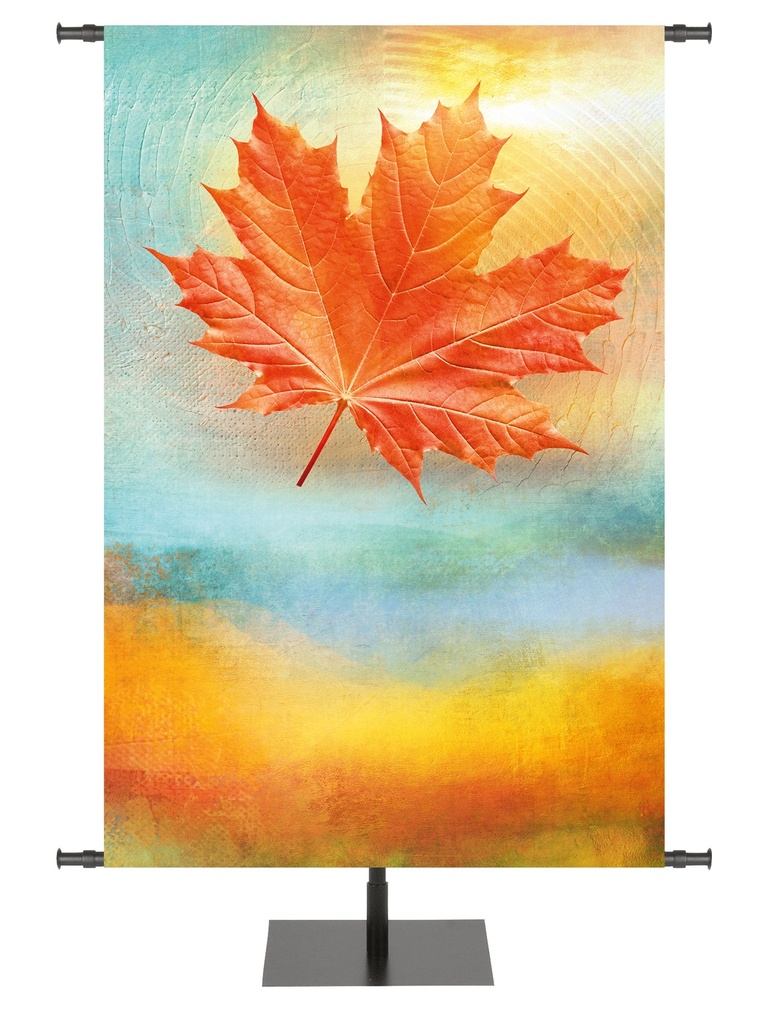 Custom Banner Joyous Autumn Give Thanks To The Lord