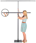 Universal T-Pole Banner Stand Set