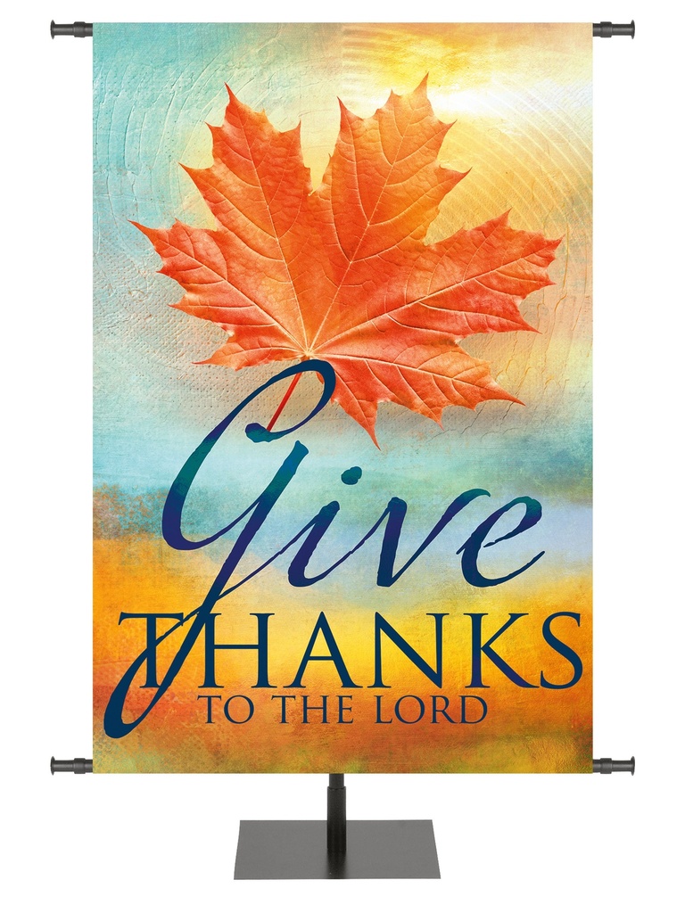 A Joyous Autumn Give Thanks To The Lord