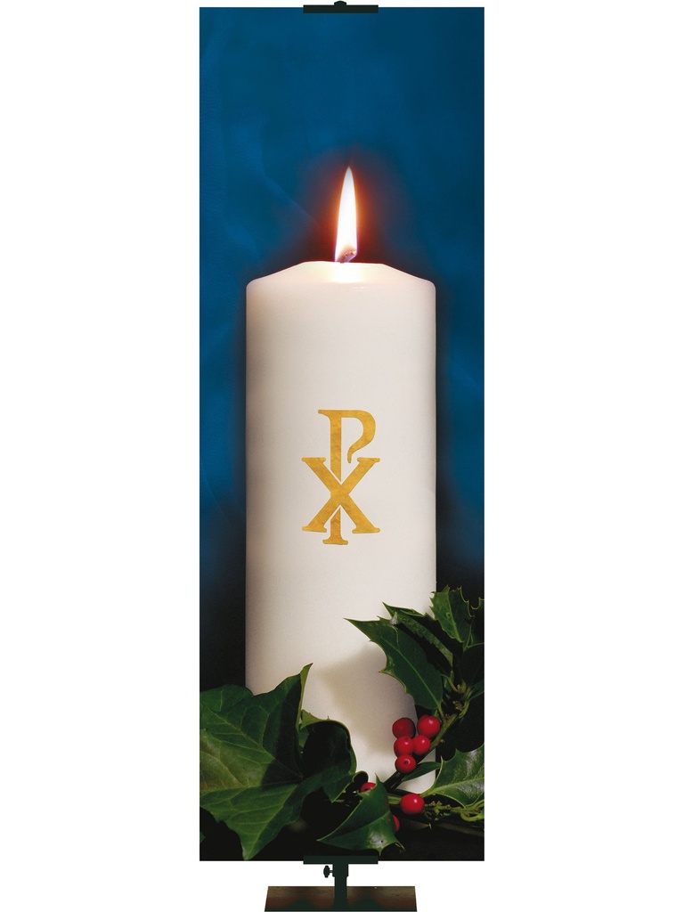 Advent Photo Candle Christ