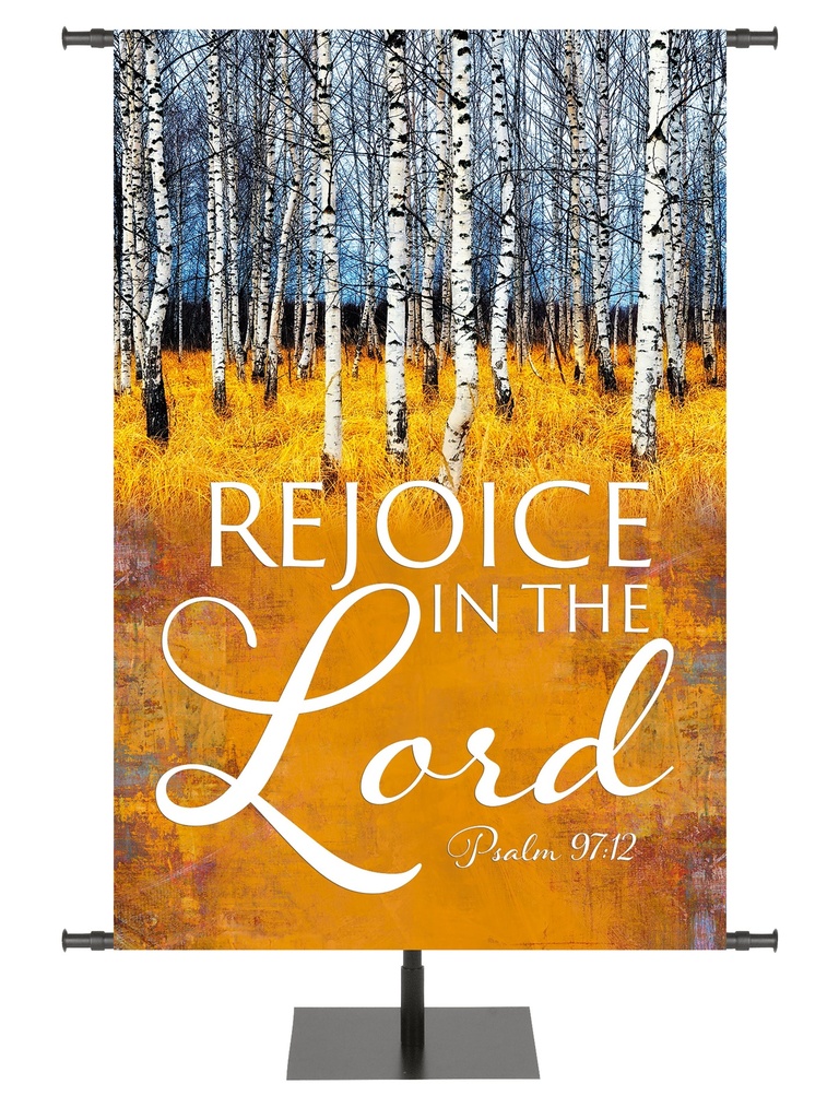 Arbors of Autumn Rejoice in the Lord Design 1