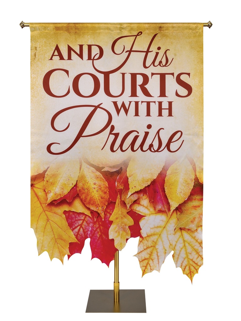 Autumn Contours His Courts With Praise