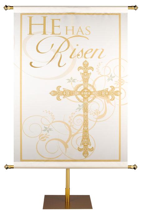 Easter Faux Foil He Has Risen