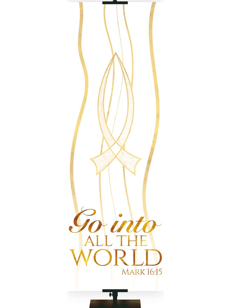 Experiencing God Symbols and Phrases Fish, Go Into The World