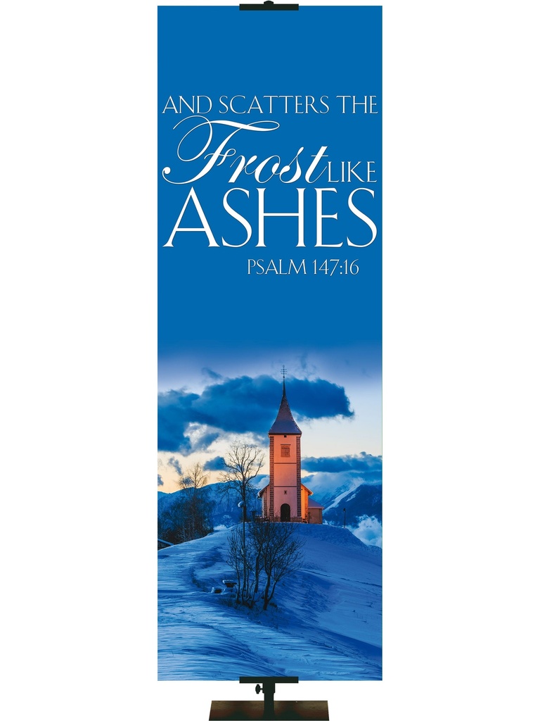 Portraits of Sacred Winter Frost like Ashes E