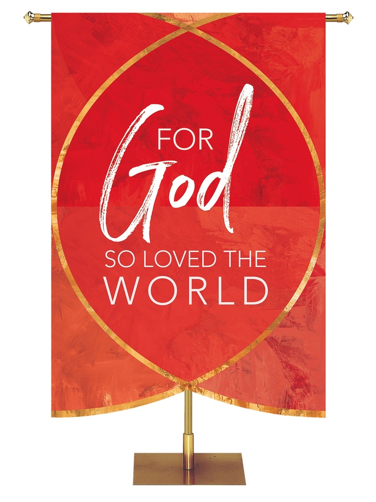 Scripture Silhouettes God So Loved the World
