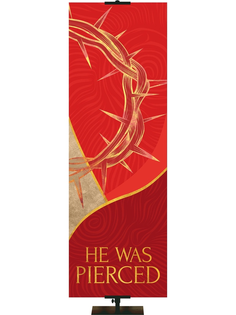 Shimmering Easter He Was Pierced