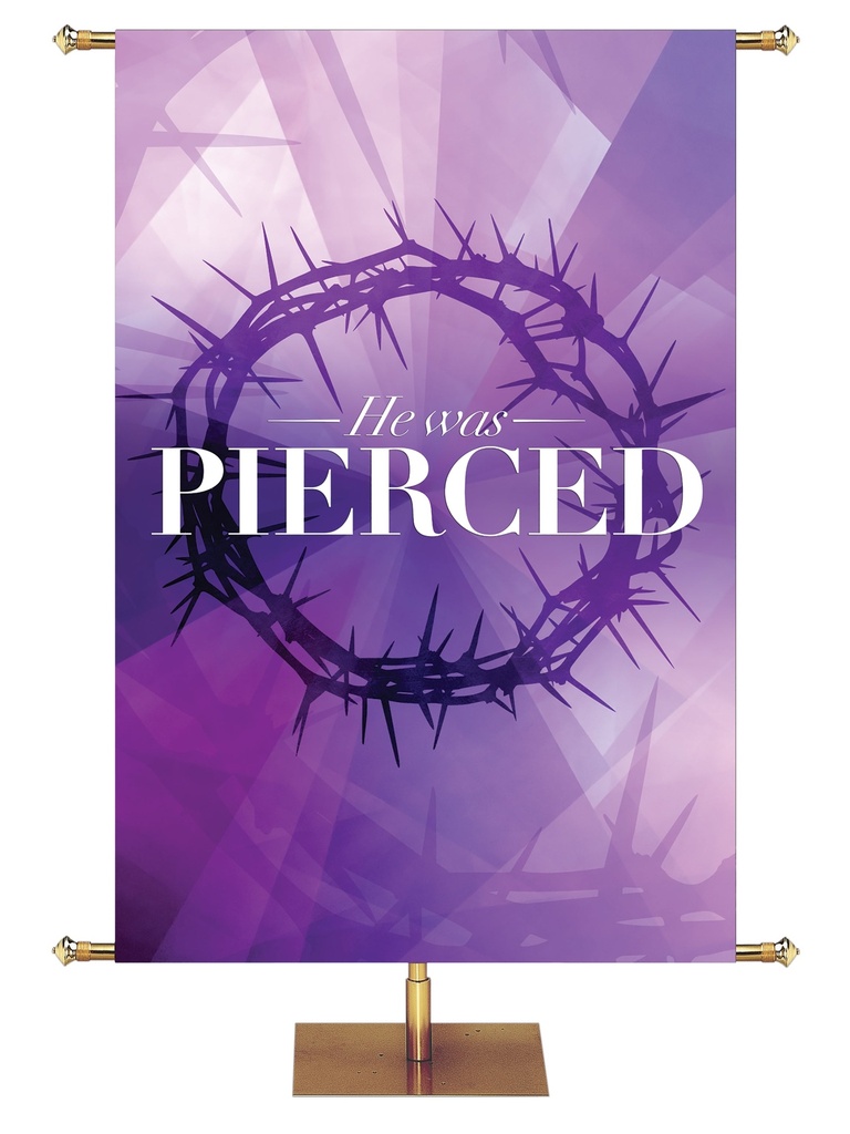 Symbols of Easter He was Pierced