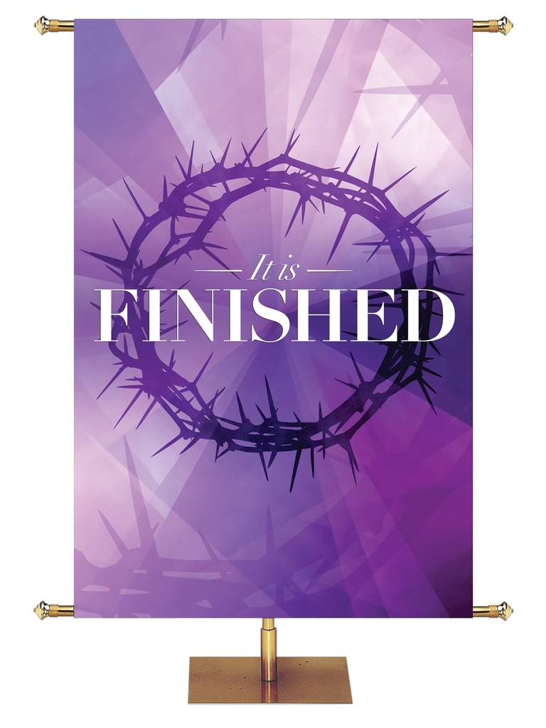 Symbols of Easter It is Finished