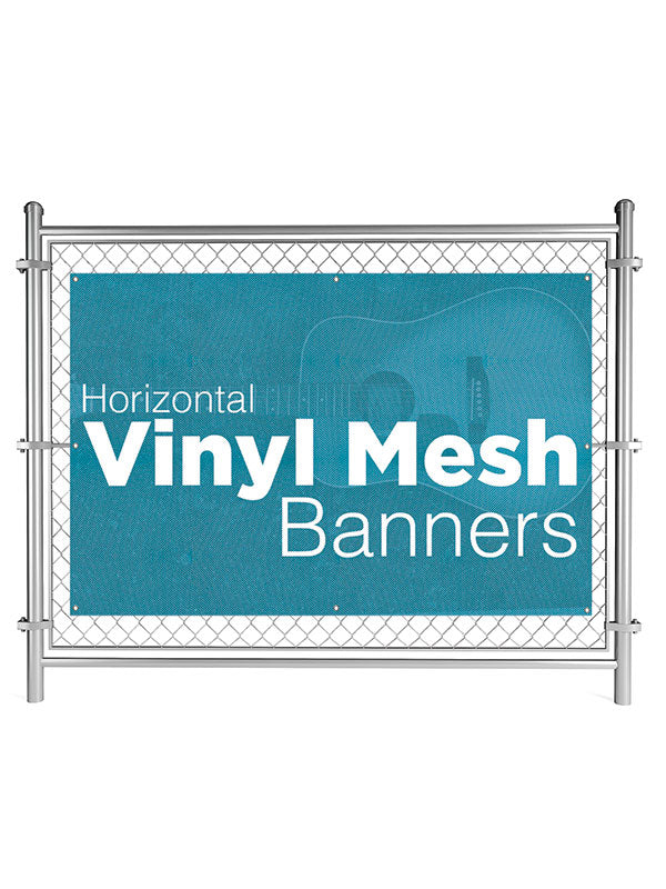 Custom Fence Wraps and Custom Vinyl Mesh Fence Banners