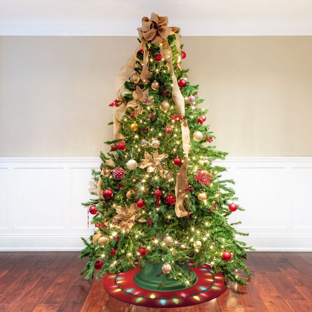 Festive Lights Christmas Tree Mat