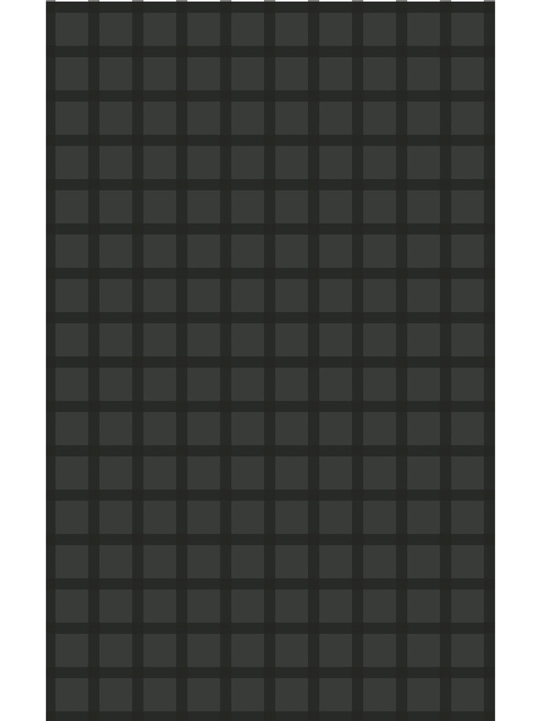 Fine Gingham Vinyl Floor Mat