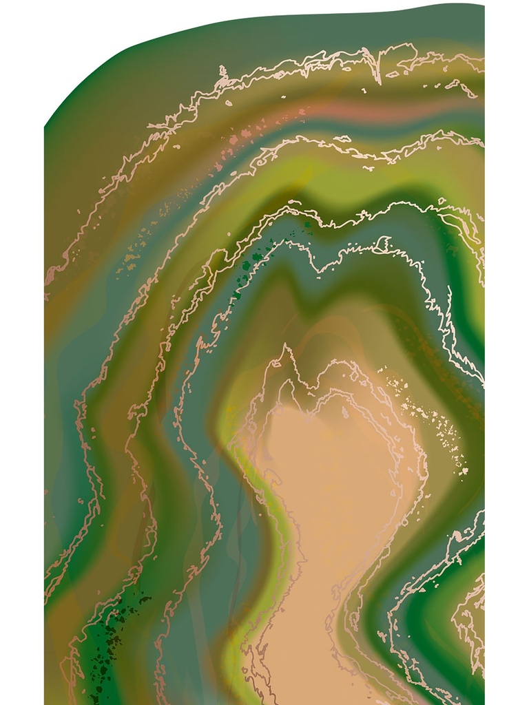 Geode Vinyl Indoor Outdoor Rug