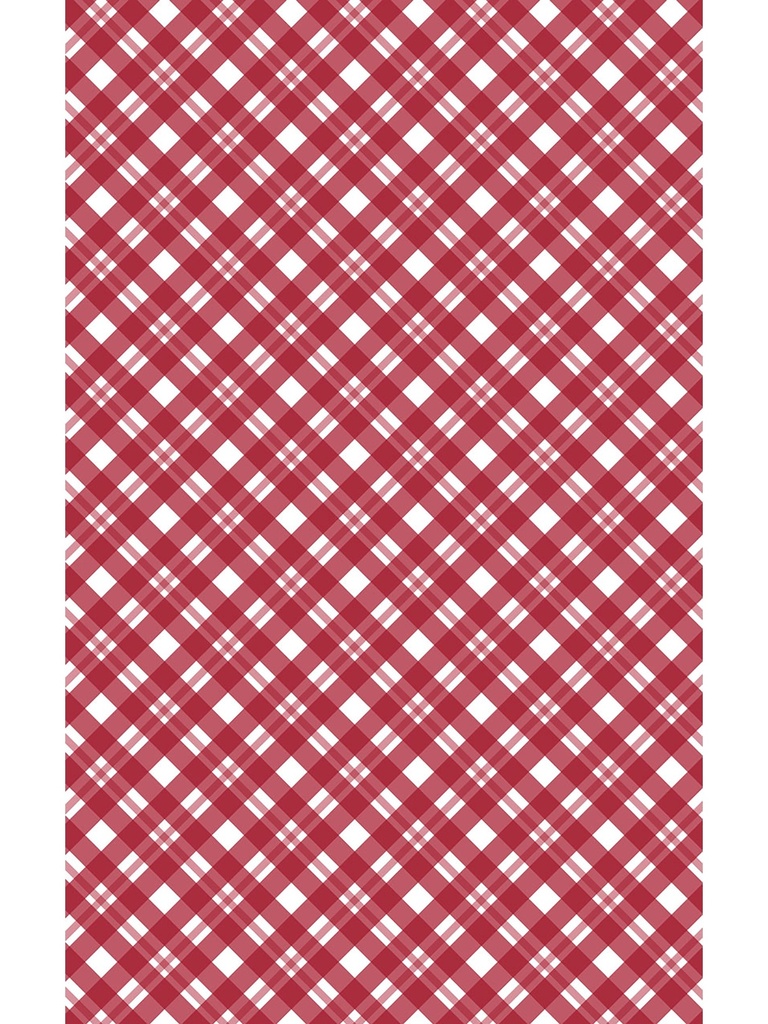 Past-Time Plaids Vintage Vinyl Area Rug