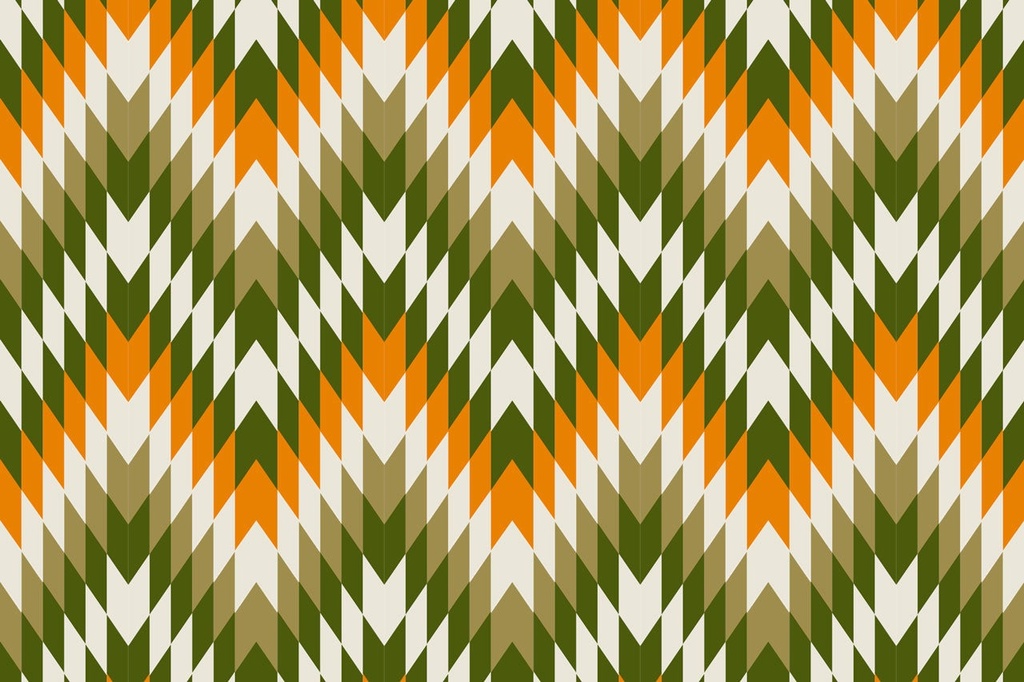 Parallelograms Modern Vinyl Placemats (set of 4)