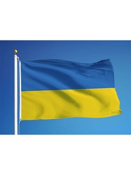 [STK-FLG-UKR-3X5-FLG-MSH-NON] Ukraine Flag