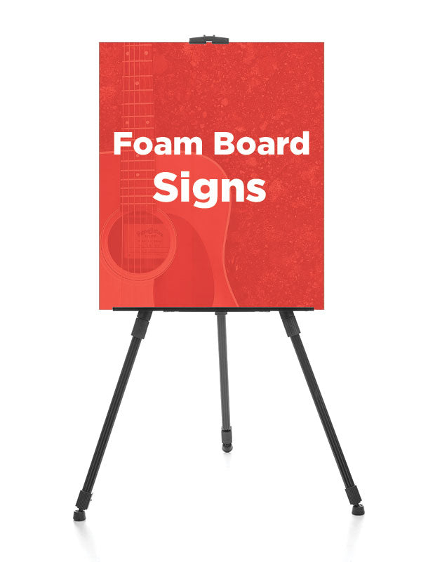 Custom Foam Board Signs 36x48